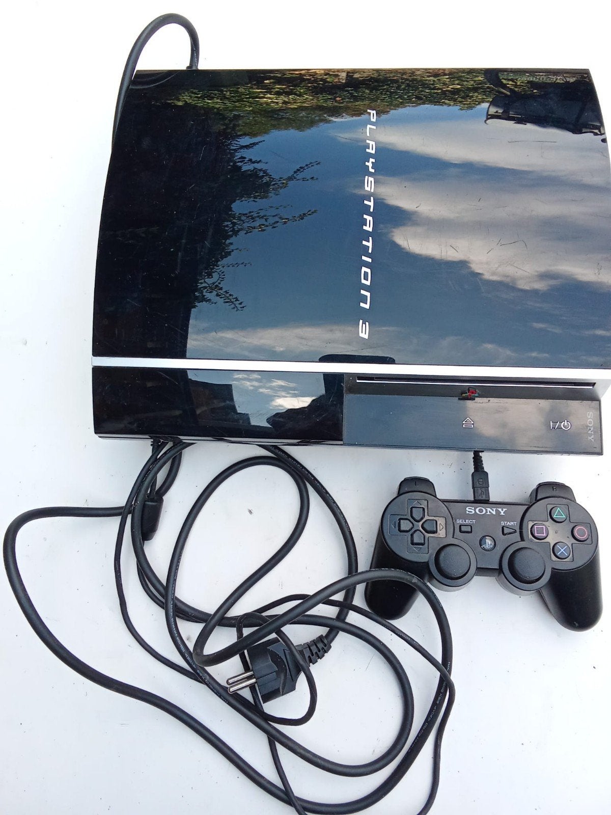 Sony PlayStation 3 (PS3) Slim 500GB met controller, Gebruikt, Ophalen of Verzenden, 500 GB, Met 1 controller