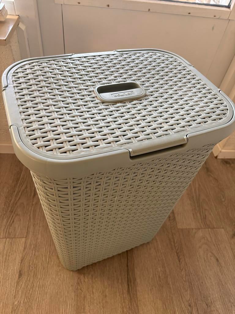 Curver vintage wasmand - 60L, Vintage, Gebruikt, Kunststof, Ophalen of Verzenden