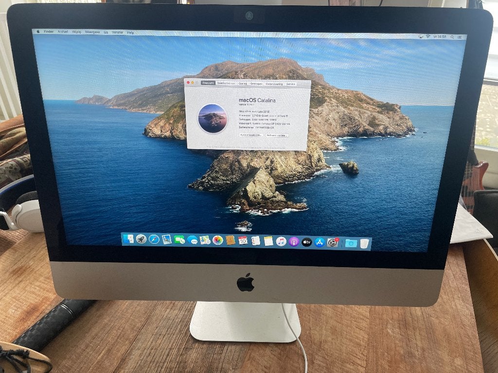 Apple iMac 21,5 inch Late 2012, Computers en Software, Apple Desktops, Ophalen of Verzenden, Zo goed als nieuw, IMac, 2 tot 3 Ghz