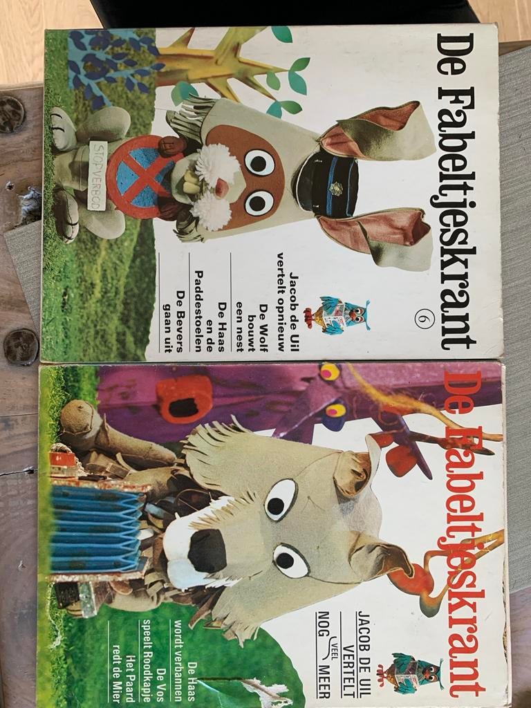 De Fabeltjeskrant - 2 Boeken, Ophalen of Verzenden, Gelezen, Fictie algemeen