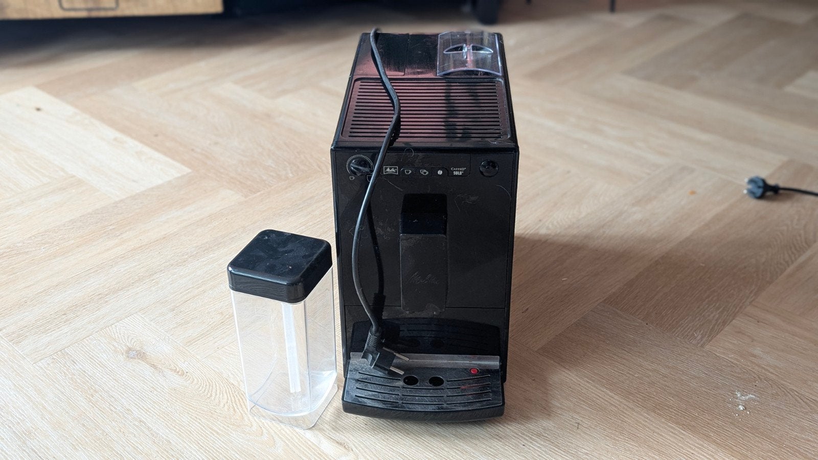 Melitta Caffeo Solo Koffiemachine - Zwart, Ophalen, Afneembaar waterreservoir, Gebruikt, Koffiemachine