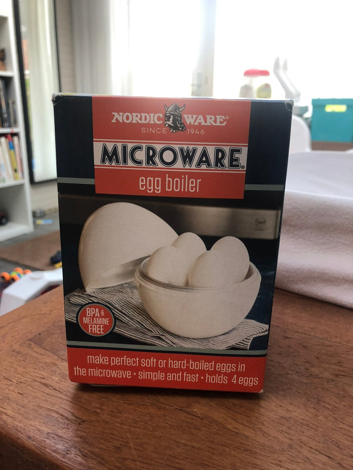 Egg boiler eierkoker microware, Huis en Inrichting, Ophalen, Zo goed als nieuw