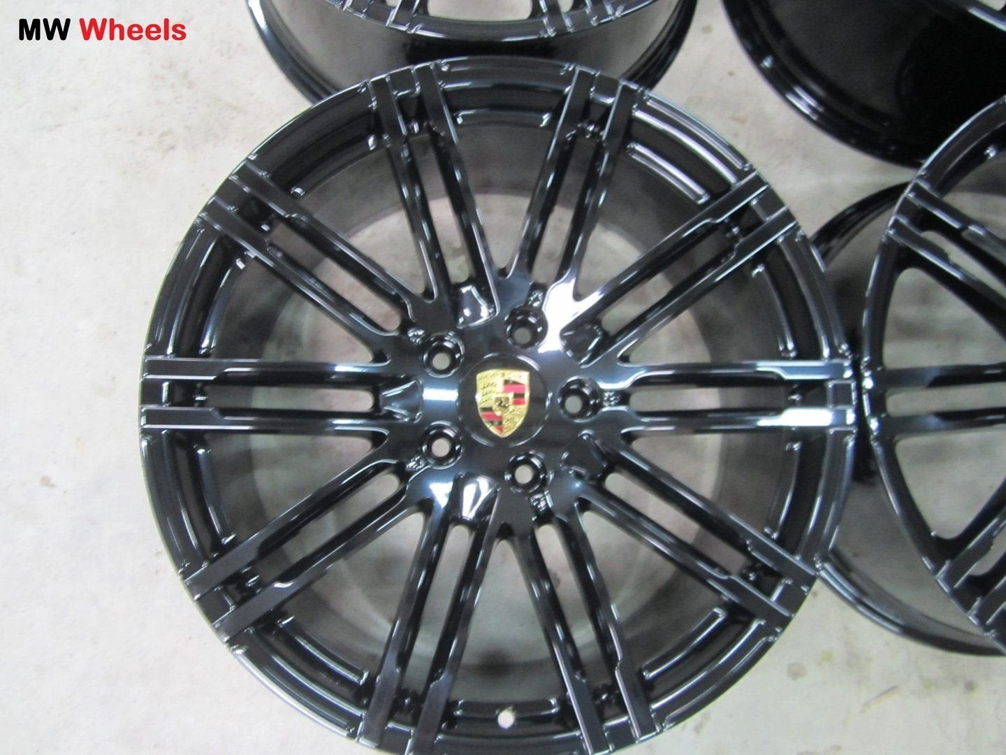 Porsche 21 inch Origineel Cayenne Turbo velgen nieuwstaat, Gebruikt, Velg(en), -, -