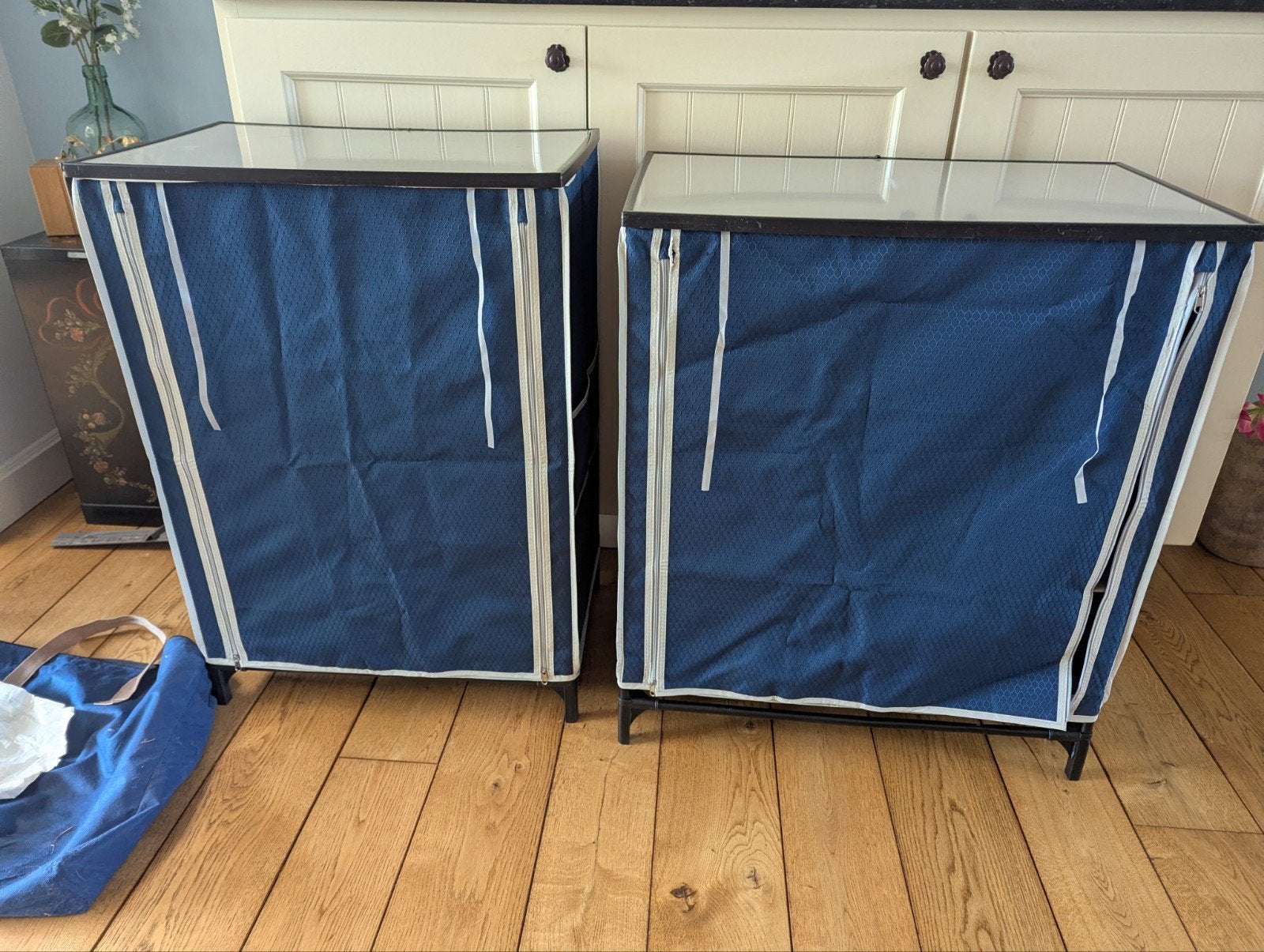 Twee retro camping kastjes, Caravans en Kamperen, Kampeeraccessoires, Ophalen