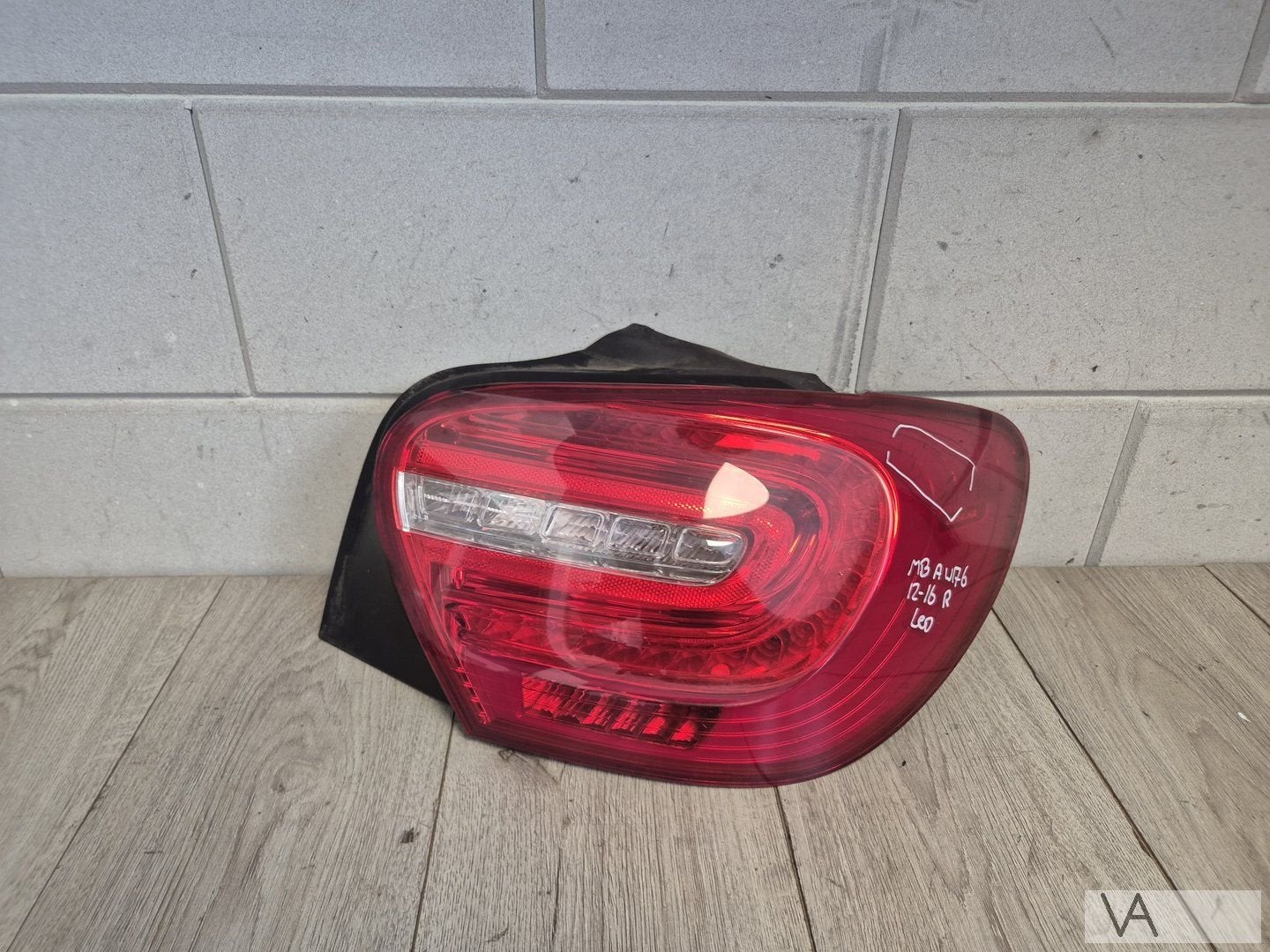 Achterlicht rechts LED Mercedes A klasse W176 2012 -2016 LED, Gebruikt, -, Ophalen of Verzenden, -