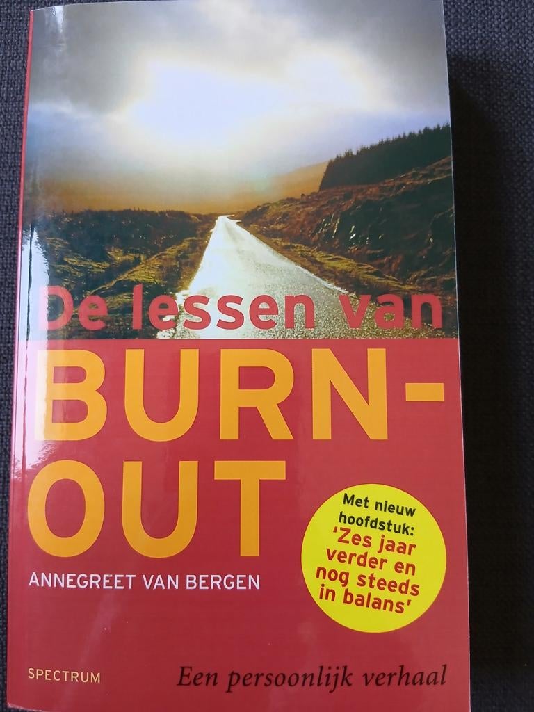 De lessen van burn-out Annegreet van Bergen, Ophalen of Verzenden, Nieuw, Annegreet van Bergen