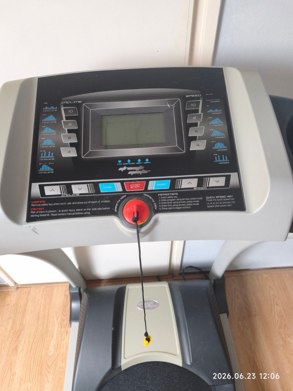 StrengthMaster loopband, Ophalen, Gebruikt, Loopband