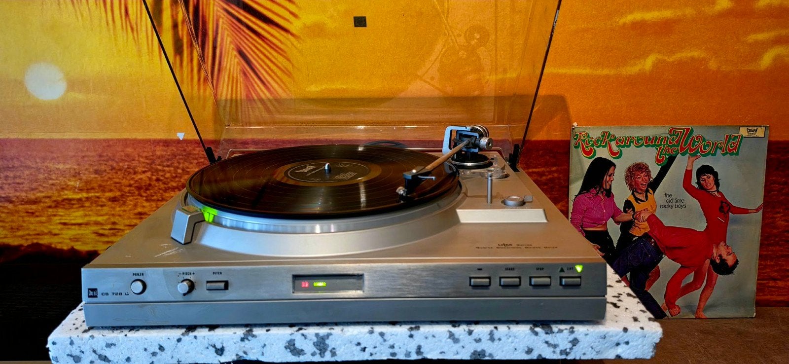 Dual CS 728Q draaitafel, Ophalen, Dual, Automatisch