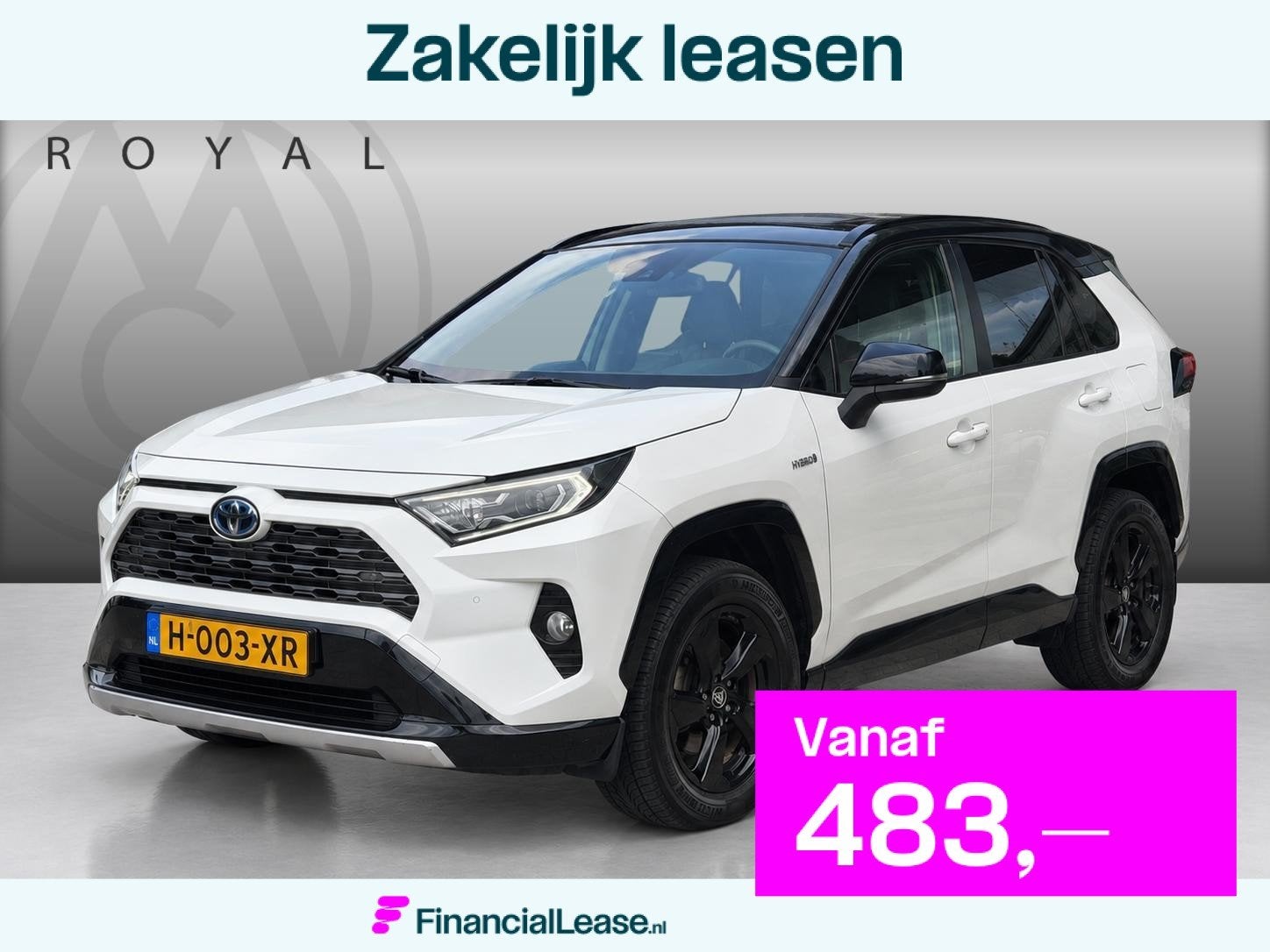 Toyota RAV4 2.5 Hybrid AWD Bi-Tone | CAMERA | JBL | LED KOPL, Automaat, Gebruikt, Euro 6, 4 cilinders