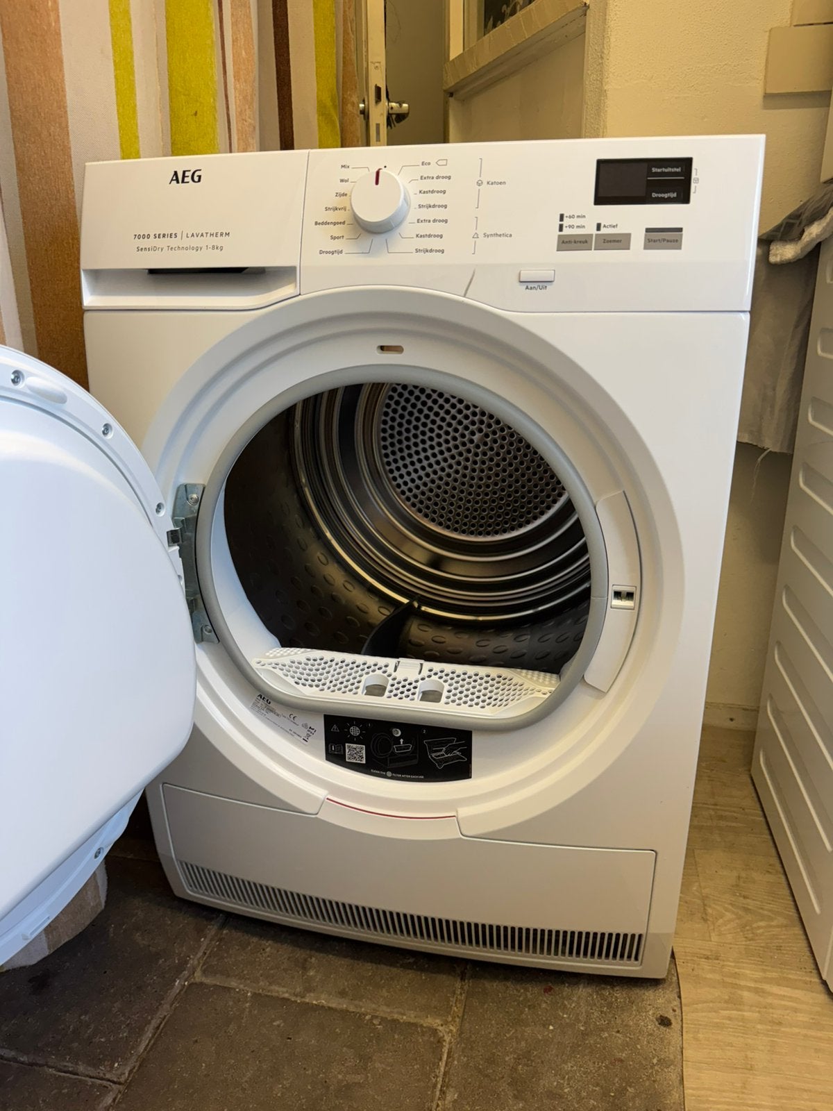AEG Warmtepompdroger | 8KG | Werkt Goed | Schoon