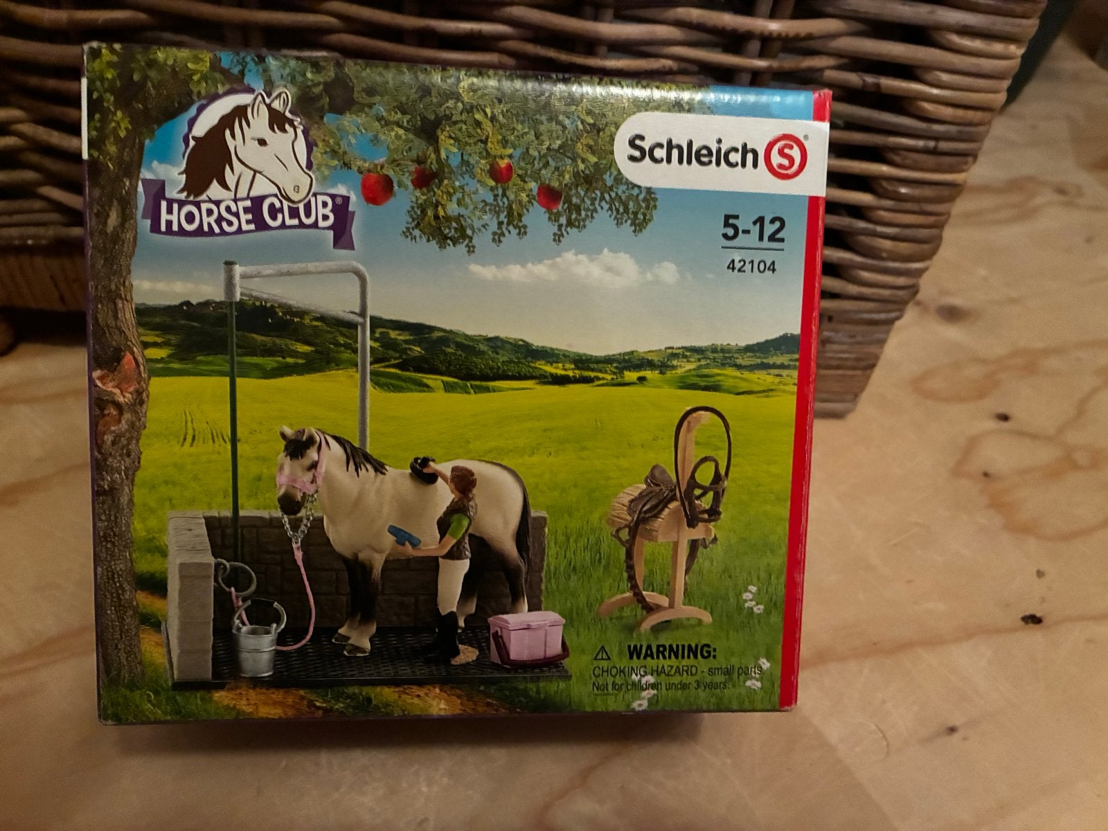 Schleich Horse Club 42104 Paardenwasplaats compleet, Ophalen of Verzenden, Zo goed als nieuw, Jongen of Meisje