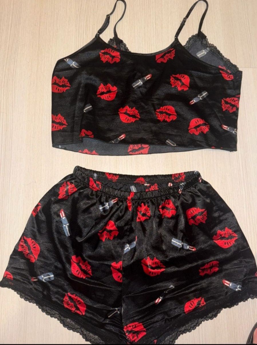 Nacht setje, Kleding | Dames, Ophalen of Verzenden, Zwart, Setje