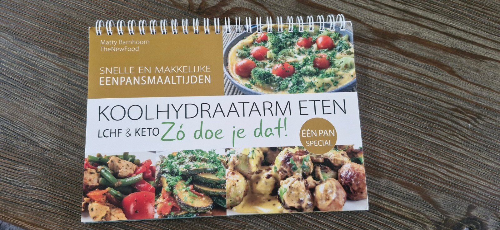 The NewFood Één Pan Special - Koolhydraatarm/Keto, Ophalen of Verzenden, Zo goed als nieuw, Matty Barnhoorn, Gezond koken