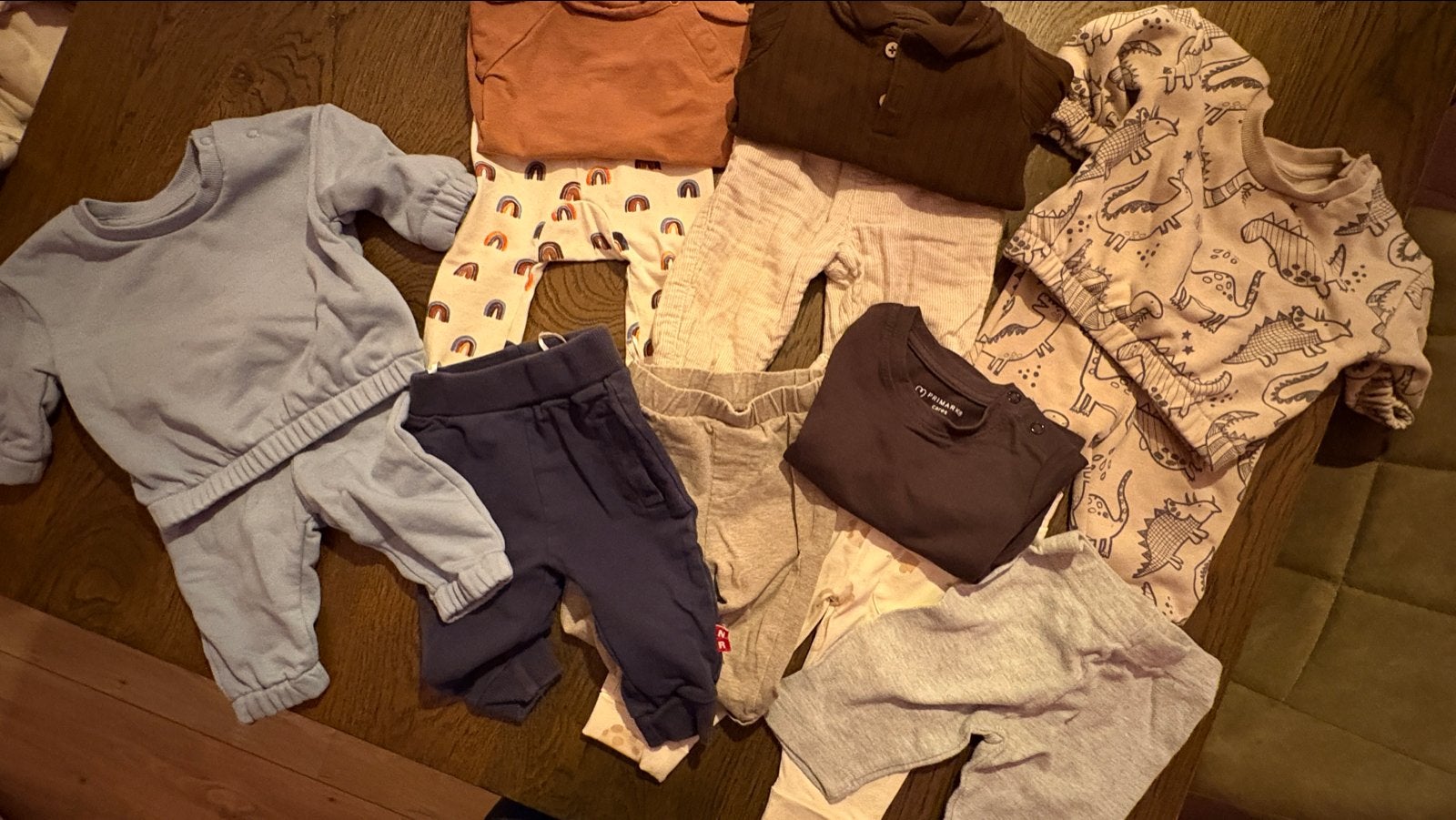 Leuk  jongens babypakket najaarskleding maat 56 t/m 68, Kinderen en Baby's, Ophalen of Verzenden, Zo goed als nieuw, Overige maten