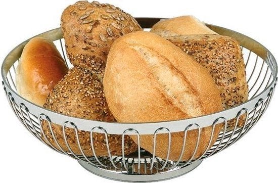 Partij RVS Broodmandjes - Retro Horeca (20 stuks), Ophalen of Verzenden, Gebruikt