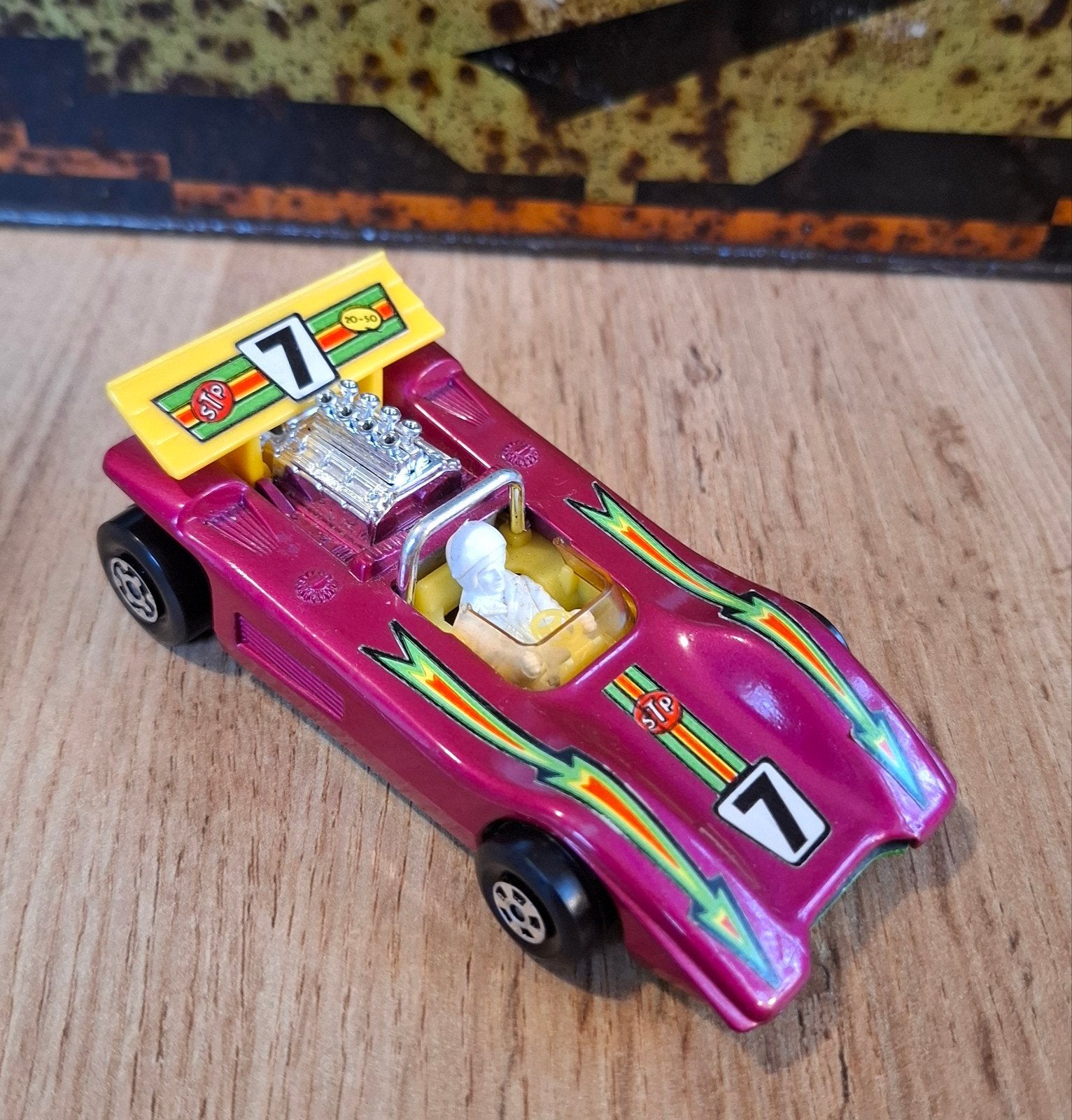 Matchbox Superfast K-45 Raceauto - Vintage Speelgoed, Ophalen of Verzenden, Gebruikt, Auto