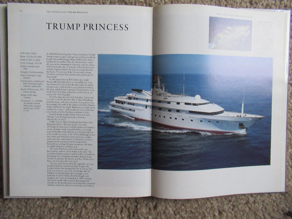 THE SUPER YACHTS Boek nieuw oa Trump Princess en Octopussy, Ophalen of Verzenden, Nieuw, Overige onderwerpen