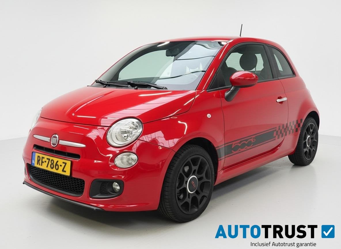Fiat 500 1.2 Sport AIRCO DIGITAAL DASHBOARD, Auto's, Fiat, Voorwielaandrijving, Euro 5, Gebruikt, 4 cilinders