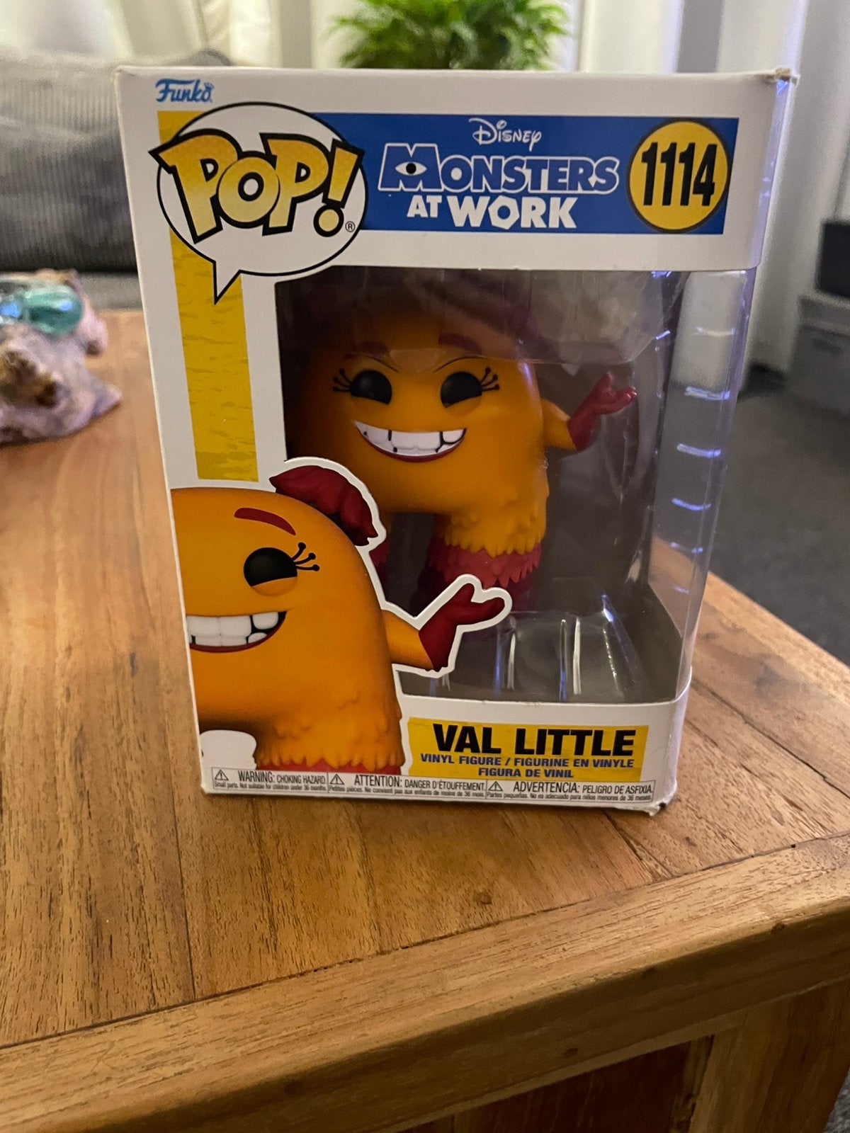 Funko pop in doos 1114 monster at work val Little vinyl, Verzamelen, Poppetjes en Figuurtjes, Ophalen of Verzenden