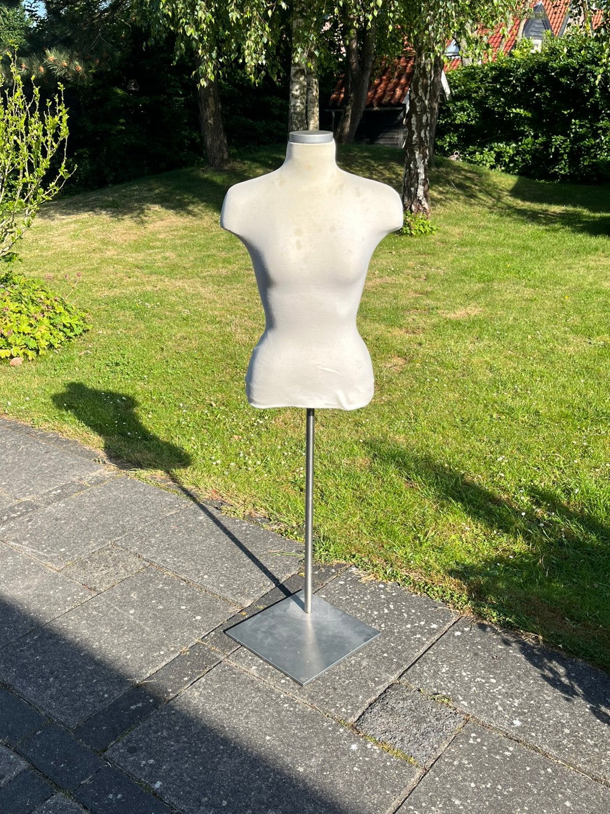 Paspop om metalen standaard, Ophalen, Gebruikt, Paspop