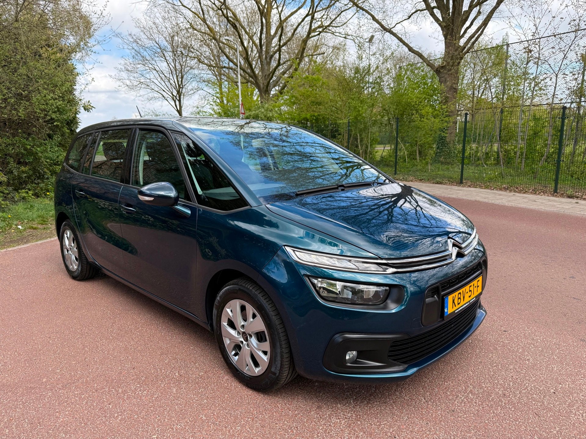 Citroen Grand C4 SpaceTourer 1.2 PureTech Business Airco / N, 15 km/l, Gebruikt, 1199 cc, Blauw