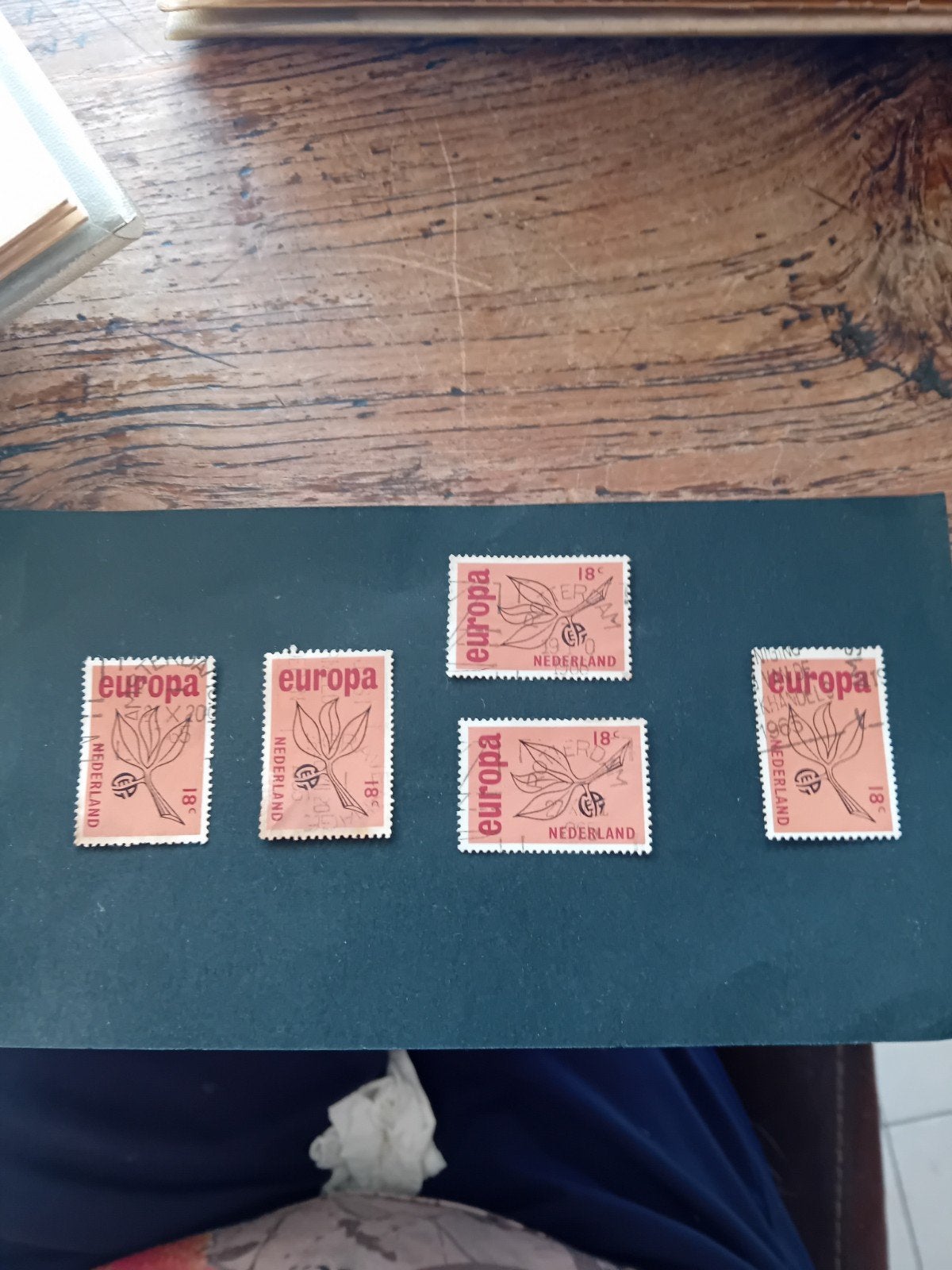 Nederland Europa postzegel 18c gestempeld, Ophalen of Verzenden, Na 1940, Gestempeld