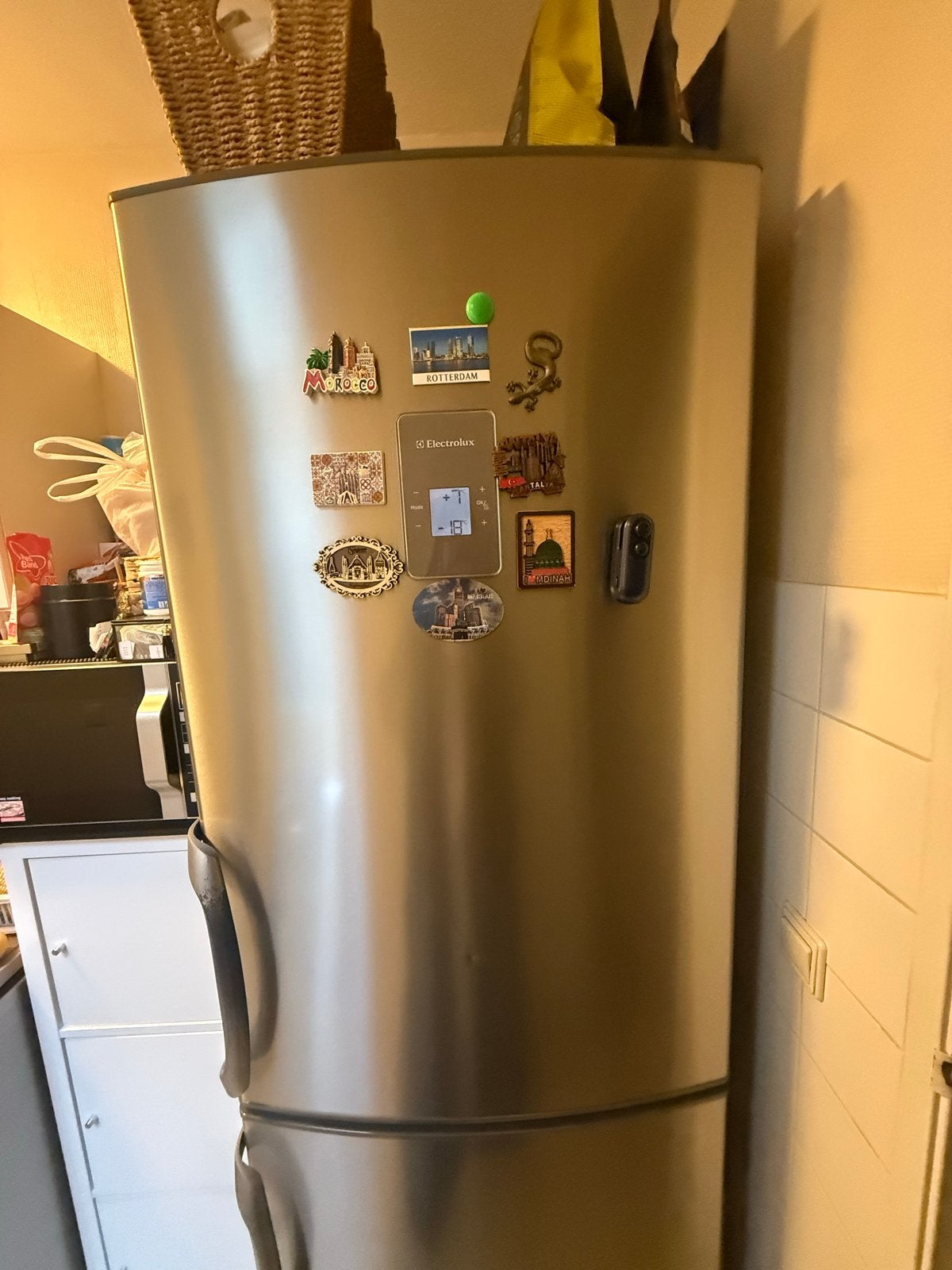 Electrolux ENB44691X Koel-vriescombinatie - Gebruikt, Ophalen, Gebruikt, 200 liter of meer, 60 cm of meer