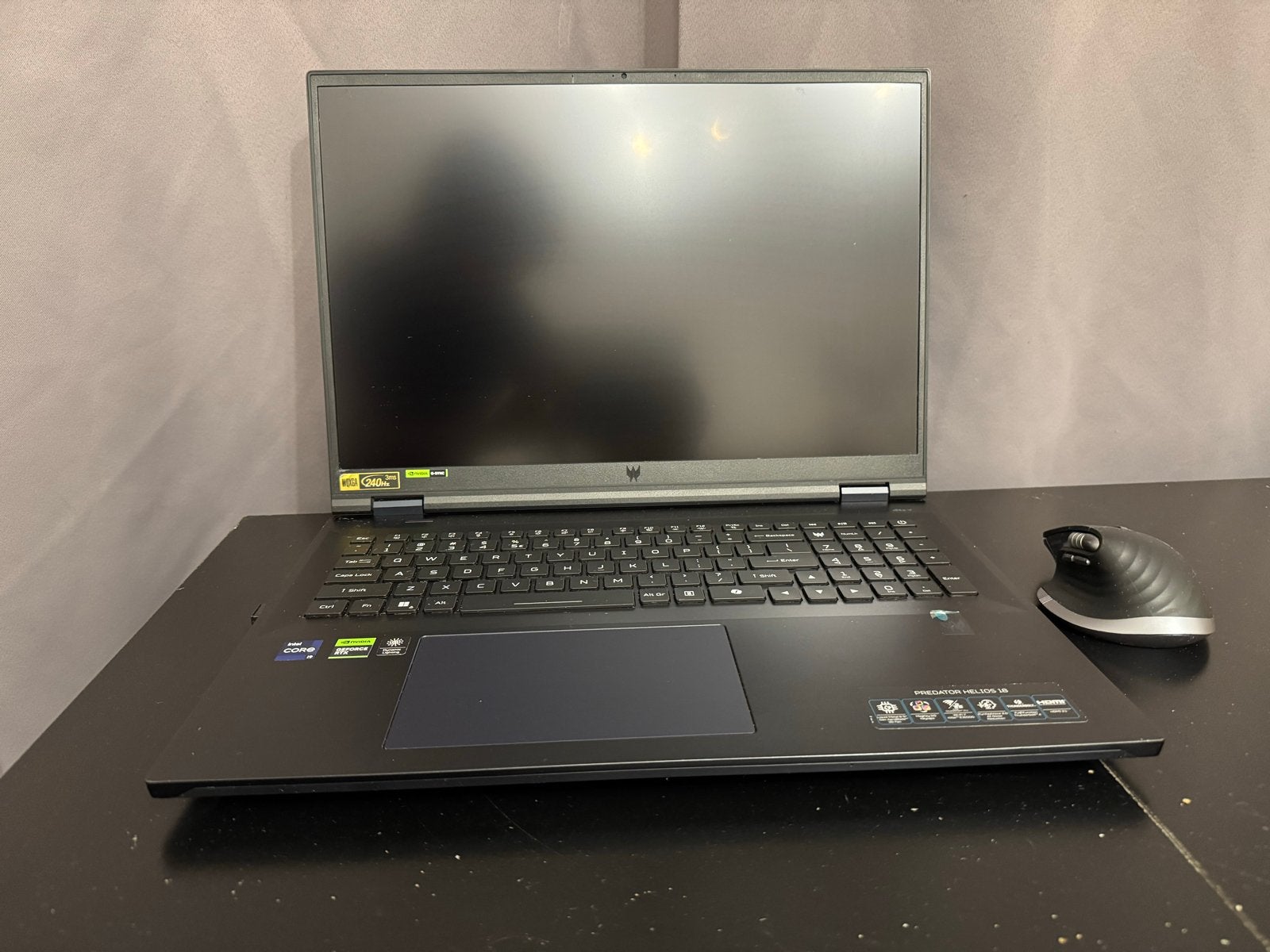 Acer Predator Helios 18 - i9-14900HX, RTX 4080, 32GB RAM, Computers en Software, Windows Laptops, Zo goed als nieuw, 17 inch of meer