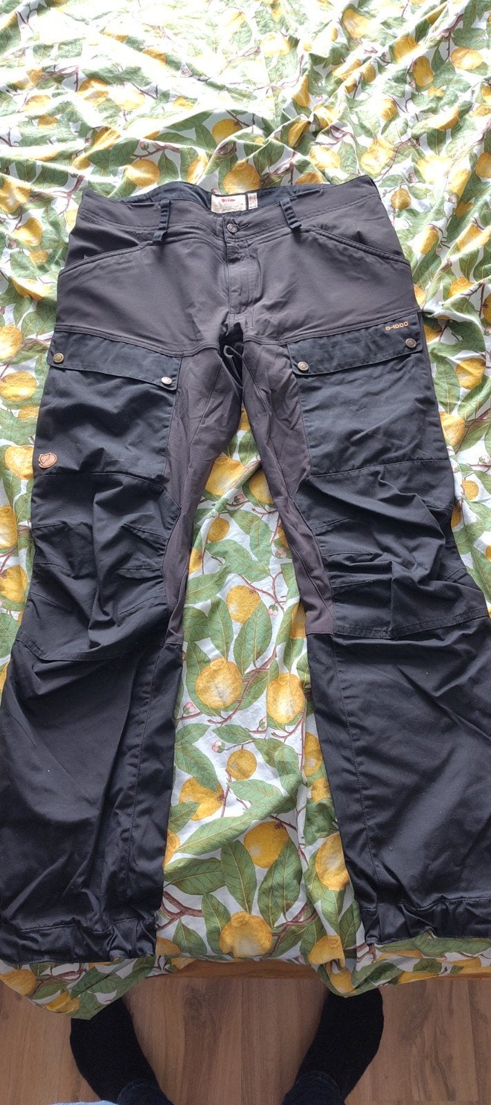 Fjällräven Keb broek mannen M52, Ophalen of Verzenden, Zo goed als nieuw, Maat 52/54 (L), Beige
