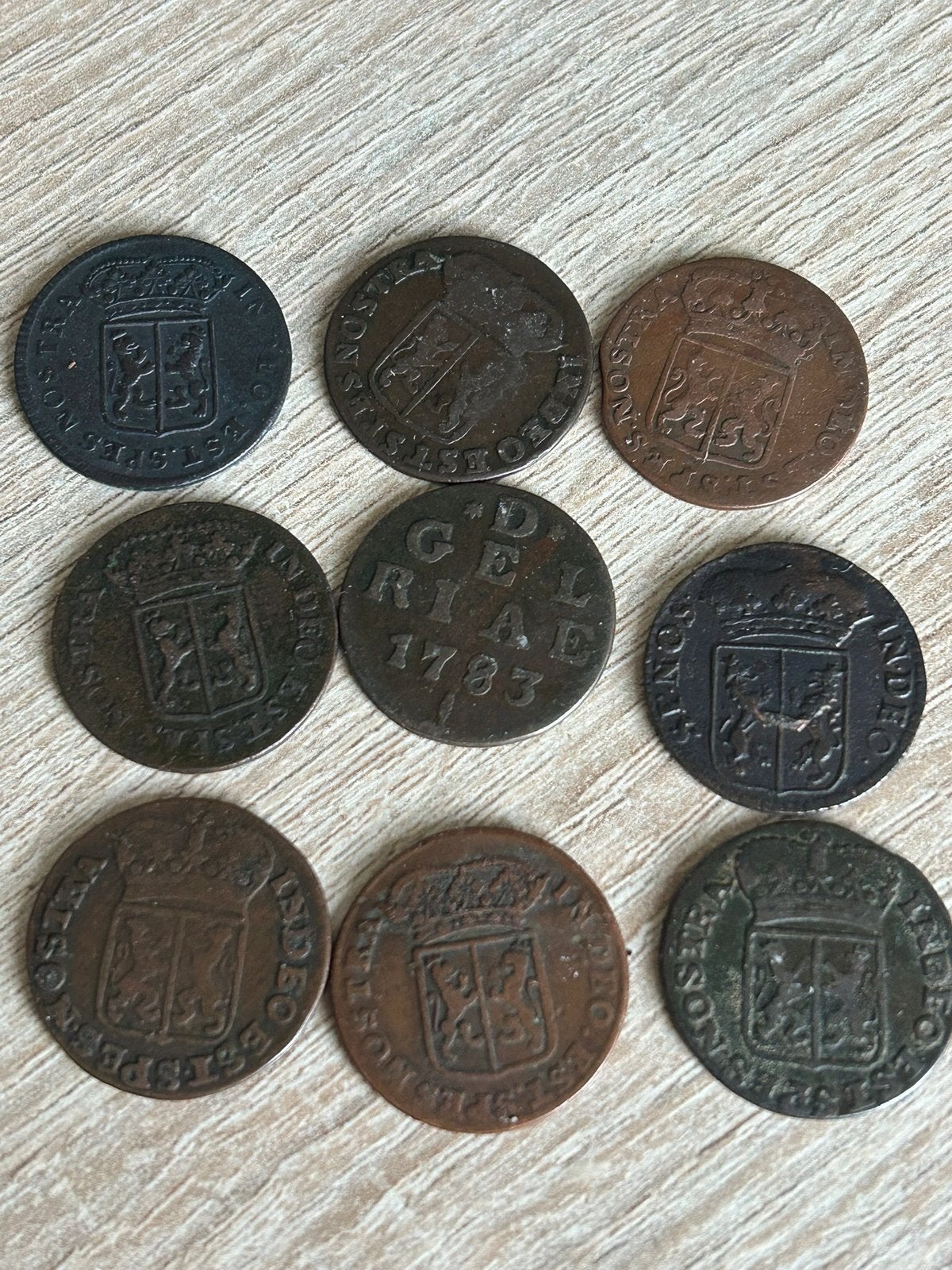 Lot duiten Gelria, Verzenden, Nederland, Munten