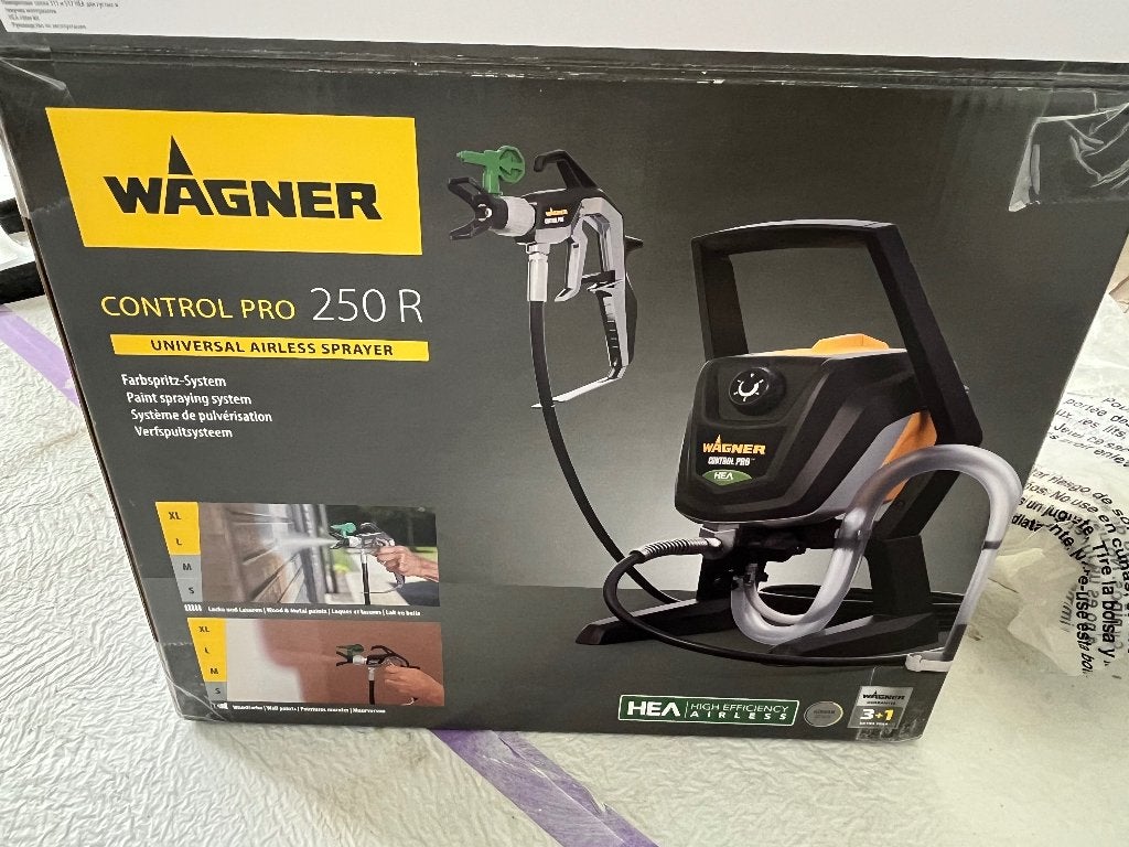 Verfspuitmachine Wagner Control Pro 250R, Ophalen, Overige typen