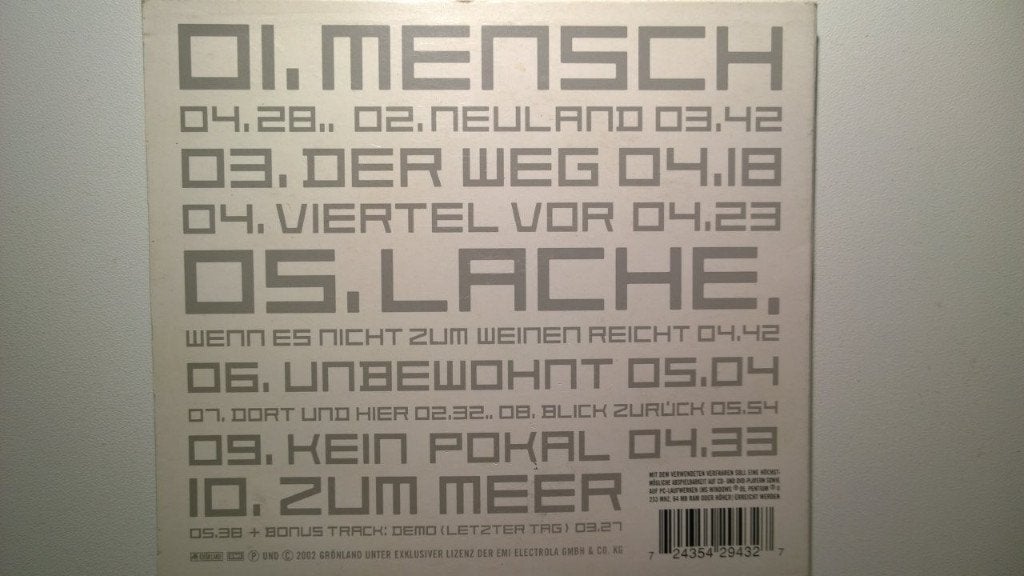 Herbert Grönemeyer - Mensch (Digipak), Ophalen of Verzenden, Zo goed als nieuw, Poprock, Album