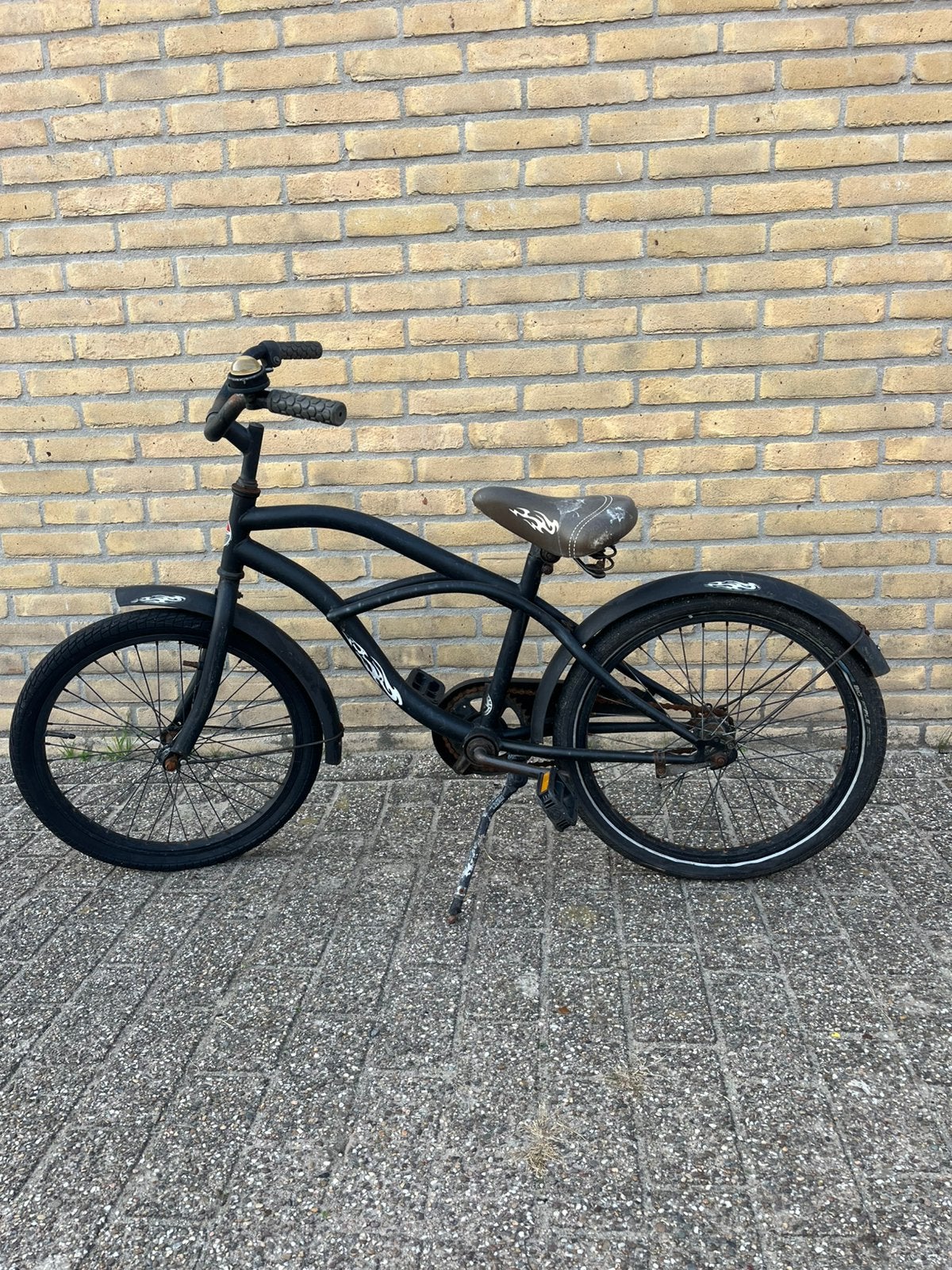 2 cycle jongens fiets 20 inch, Ophalen, Terugtraprem, Staal, 16 tot 20 inch