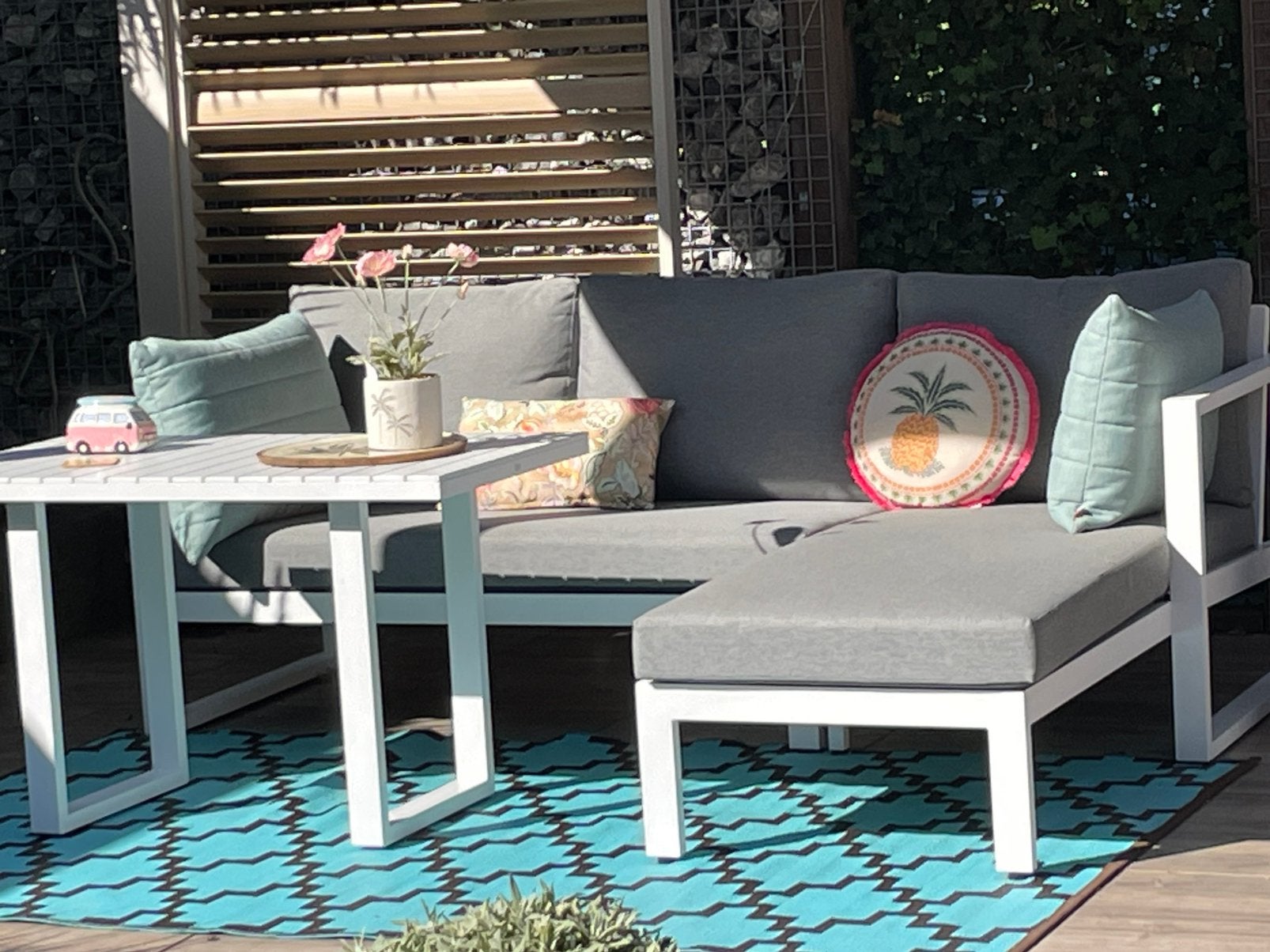 Orleans Loungeset van het merk Life met liggedeelte, Tuin en Terras, Tuinsets en Loungesets, Ophalen of Verzenden, Zo goed als nieuw