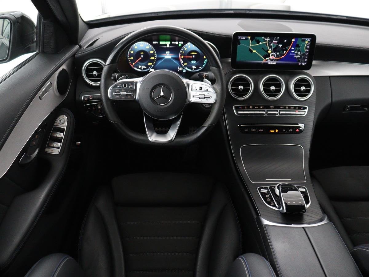 Mercedes-Benz C-klasse Estate 300 e Business Solution AMG Li, Auto's, Automaat, 320 pk, Leder en Stof, Hybride Elektrisch/Benzine