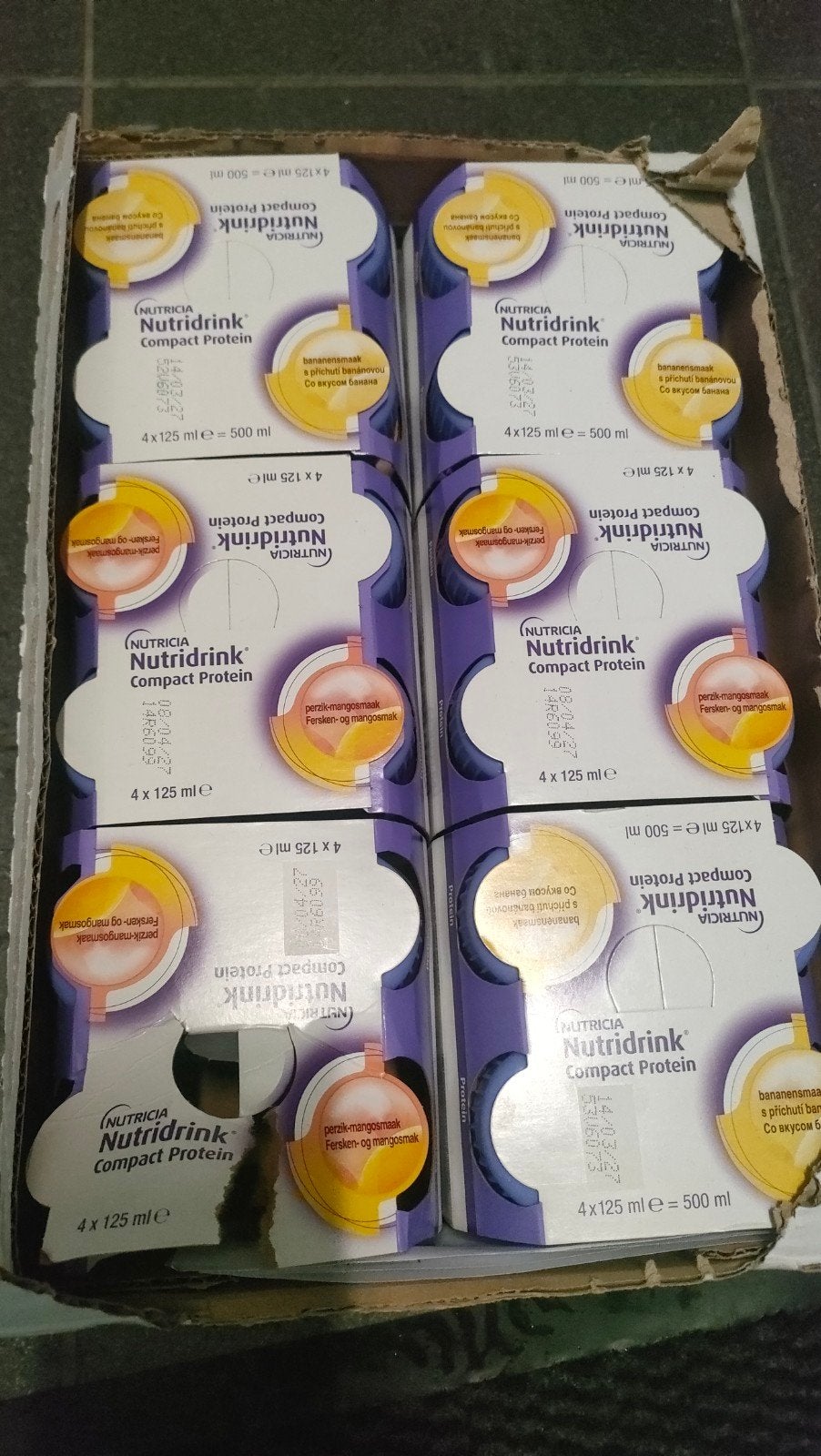 Nutricia nutridrink perzik/mango, Ophalen of Verzenden