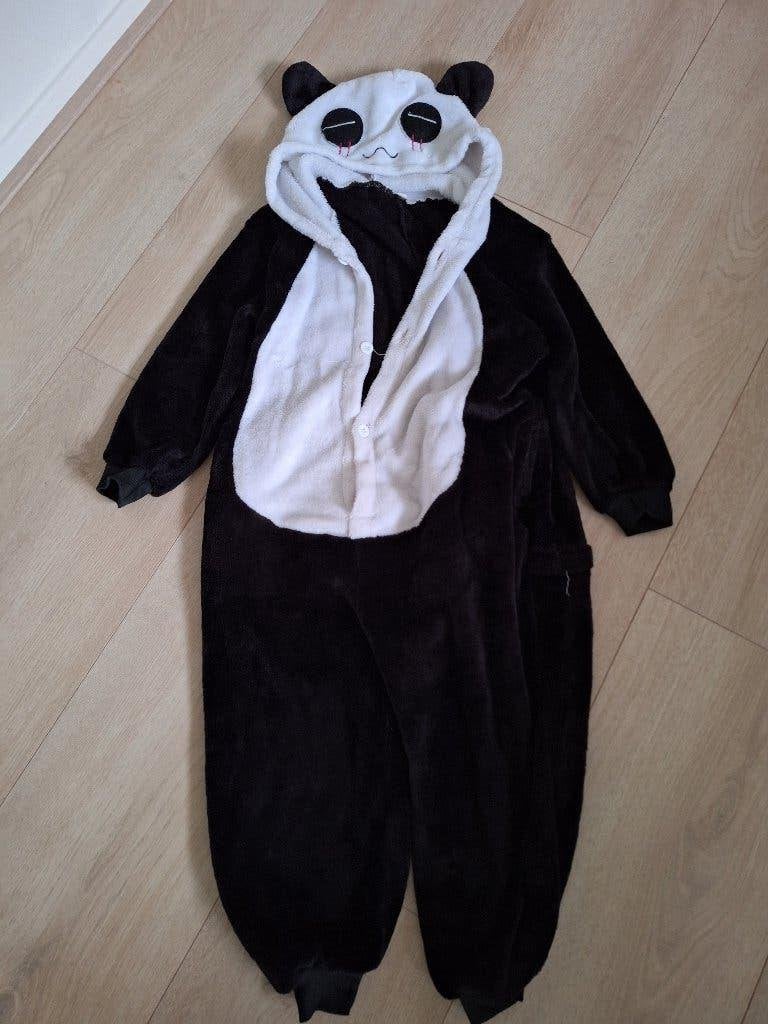 Panda onesie, Kinderen en Baby's, Ophalen, Gebruikt, 110 t/m 116, Jongen of Meisje