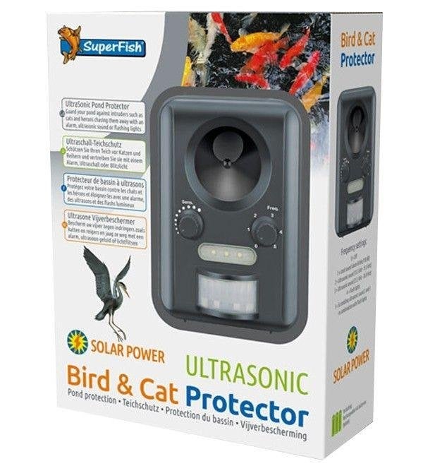 SuperFish Bird & Cat Protector | Katten- en Reigerverjager, Tuin en Terras, Ophalen of Verzenden, Nieuw, Overige typen