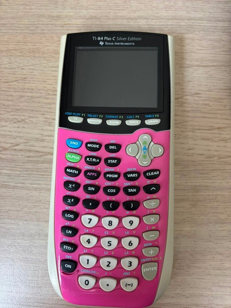 Grafische rekenmachine: Texas Instruments TI-84 Plus C, Diversen, Ophalen, Grafische rekenmachine, Gebruikt