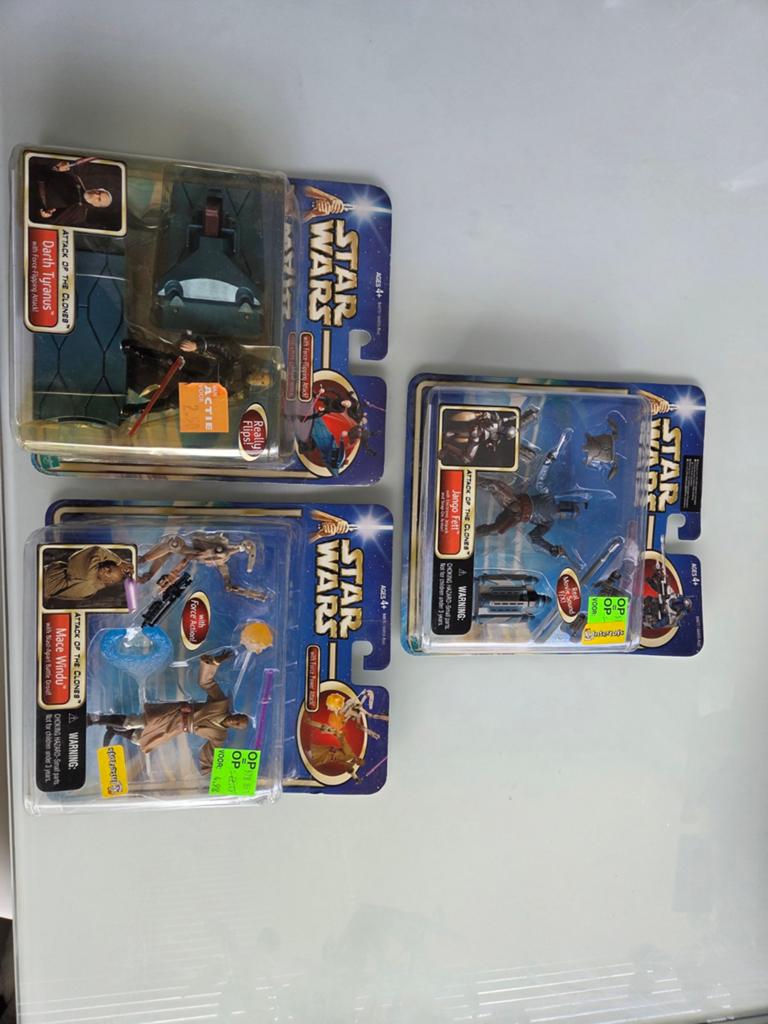 Star Wars Actiefiguren en Micro Machines Collectie, Ophalen