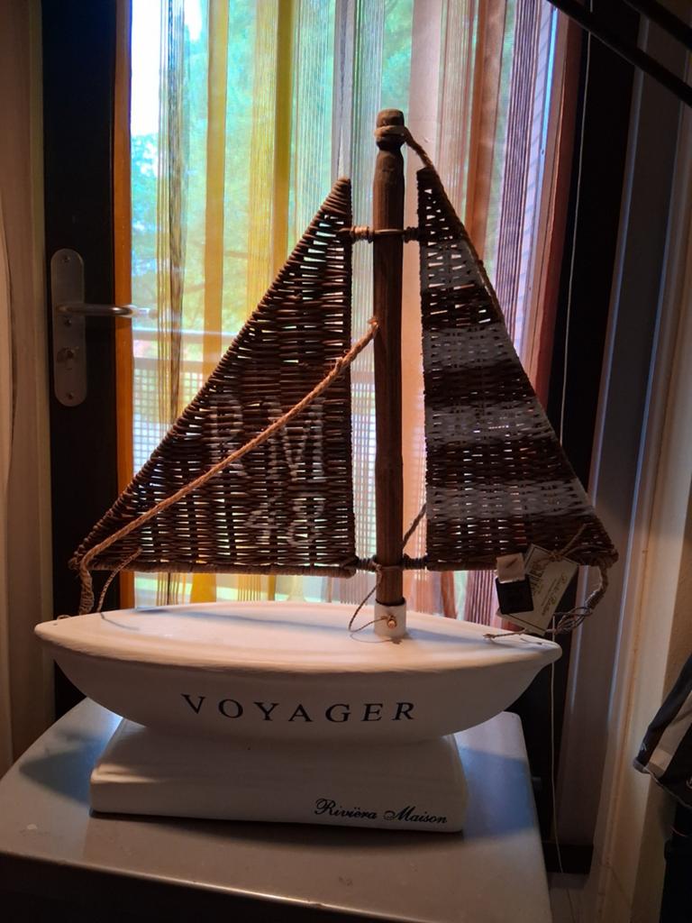 Riviera maison zeilboot voyager, Huis en Inrichting, Ophalen, Zo goed als nieuw