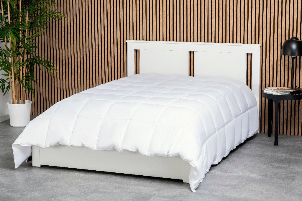 All year dekbed 140x220 cm – 90% Eendendons, Huis en Inrichting, Eenpersoons, Wit, Nieuw, Dons en Veren