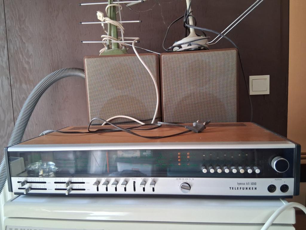 Vintage Telefunken hymnus hifi 5050 Radio, Ophalen, Gebruikt, Radio