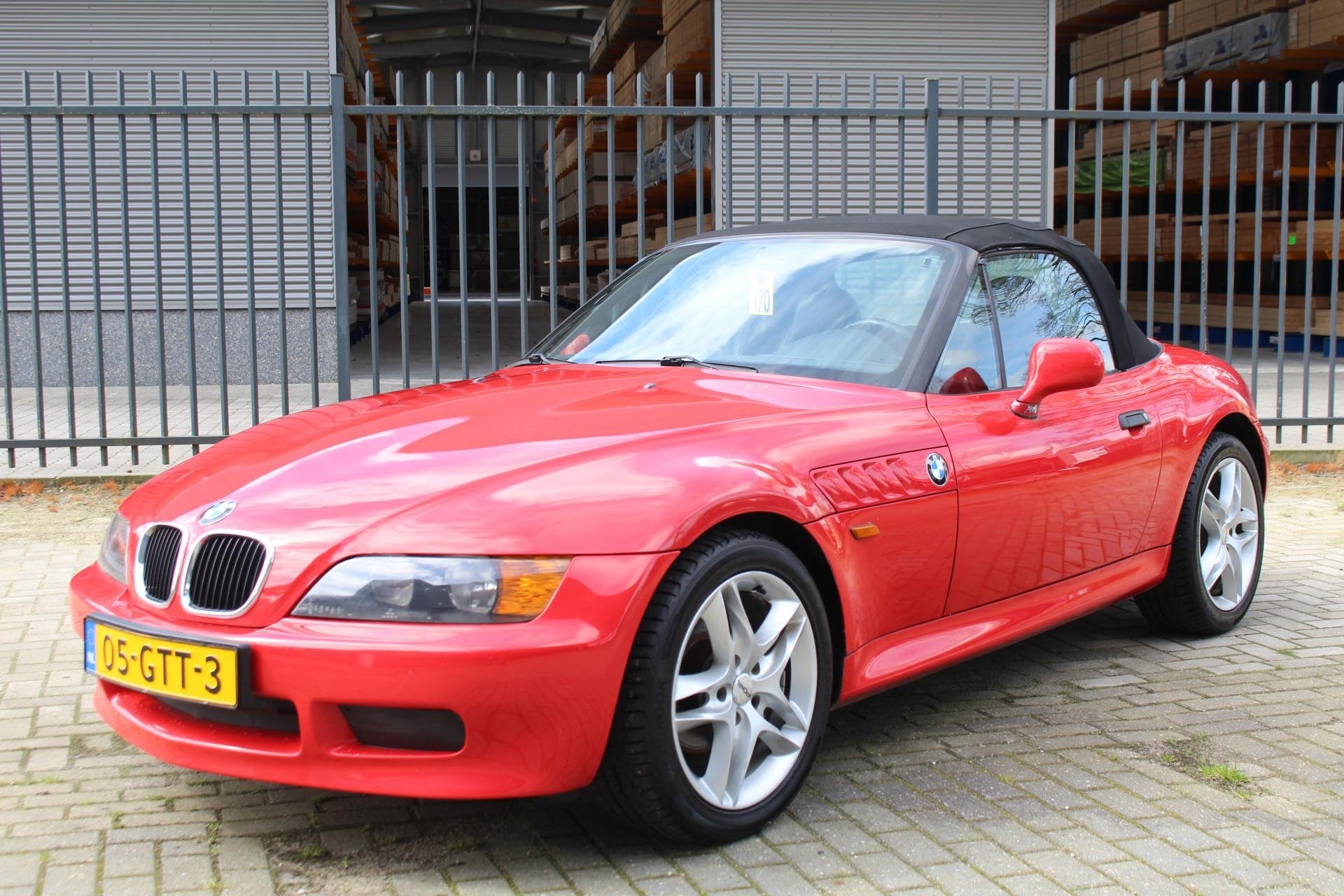 BMW Z3 Roadster Roadster 1.8 Stoelverwarming, Elektrische Ra, Auto's, Oldtimers, Voorwielaandrijving, Stof, Zwart, Cabriolet