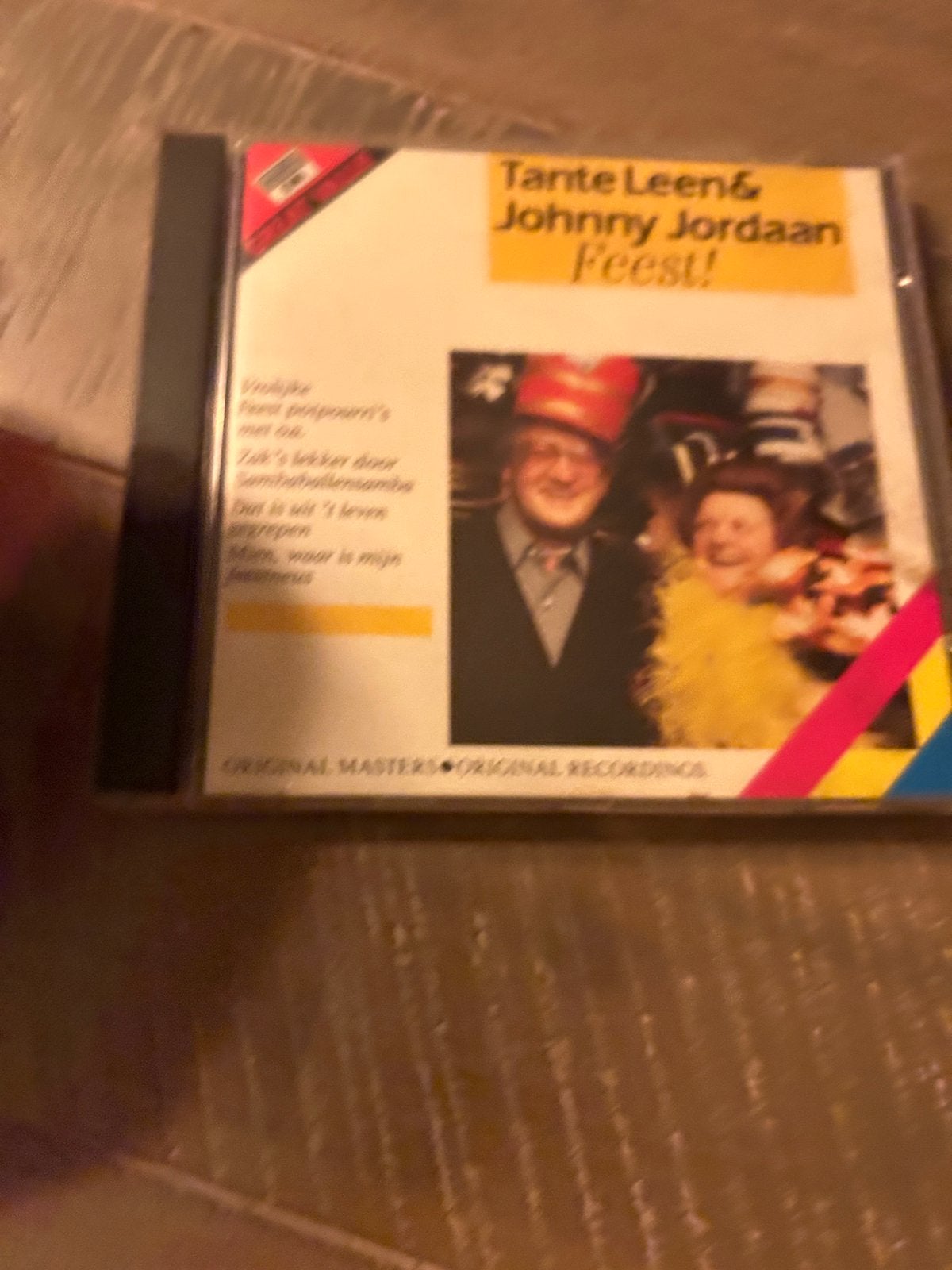 Tante Leen & Johnny Jordaan – Feest!, Ophalen of Verzenden, Zo goed als nieuw, Levenslied of Smartlap