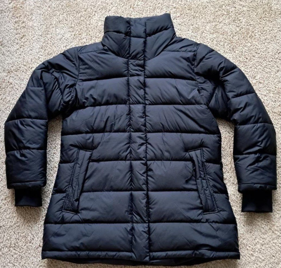 Warme jas/ winterjas van Didriksons, mt 44 ZGAN, Verzenden, Zwart, Maat 42/44 (L), Zo goed als nieuw
