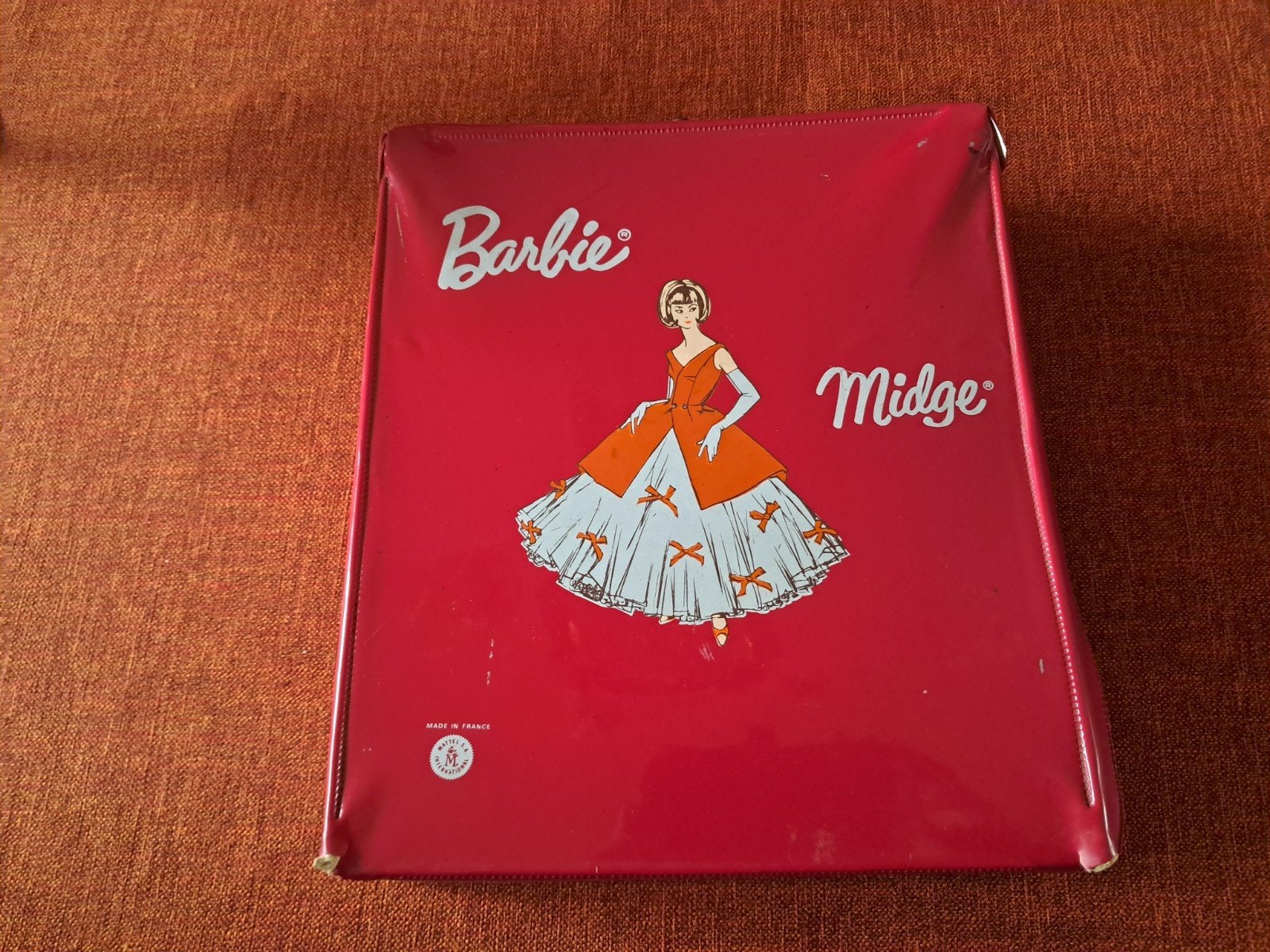 BARBIE KOFFER JAREN 60., Ophalen of Verzenden, Gebruikt, Barbie