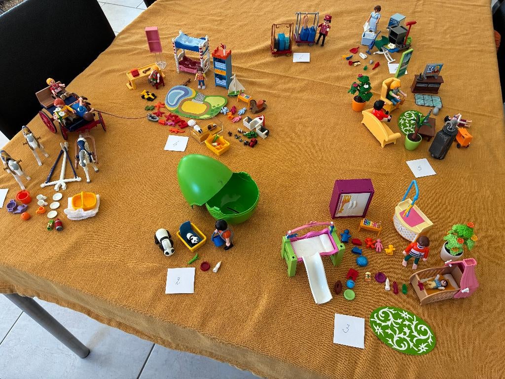 playmobil voor in poppenhuis (per set of totaal), Ophalen, Gebruikt, Poppenhuis