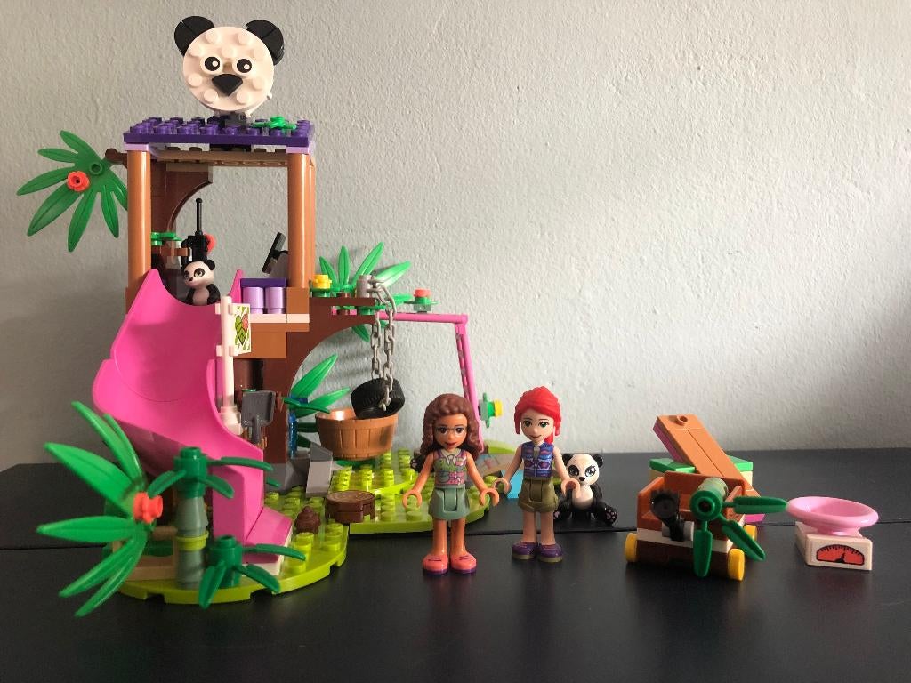 Lego Friends : Panda Jungle Boomhut - 41422, Compleet, Lego, Friends, Ophalen of Verzenden