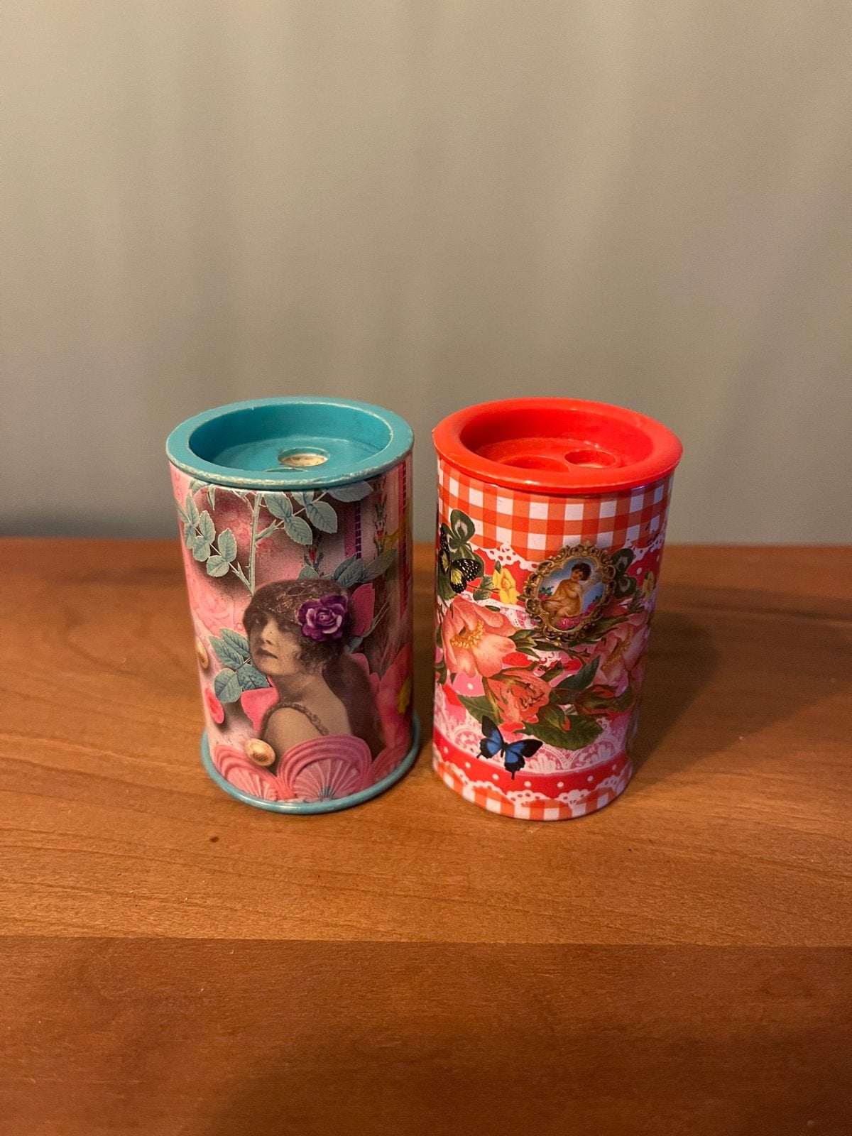 Puntenslijpers met leuk printje, Ophalen of Verzenden, Gebruikt